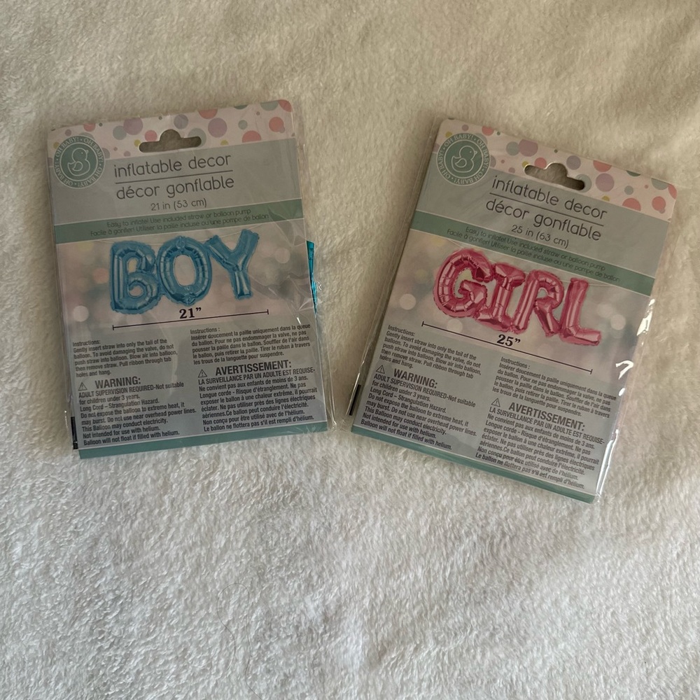 Large Baby Boy Girl, Foil Ballons, Baby Shower, Gender Reveal, Party Decorations